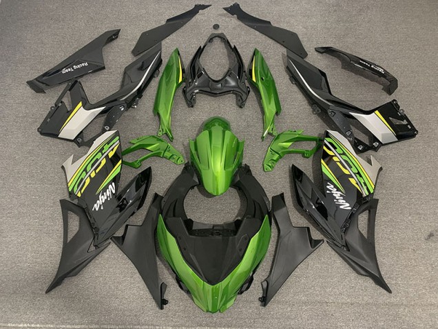 Smaragdgrün OEM Stil 2018-2023 Kawasaki Ninja 400 Motorrad Verkleidungen Smaragdgrün OEM Stil 2018-2023 Kawasaki Ninja 400 Motorrad Verkleidungen