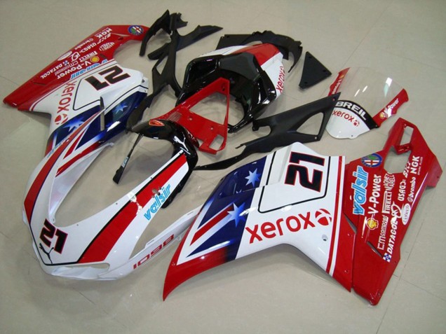 Stern Xerox 2007-2014 Ducati 848 1098 1198 Motorrad Verkleidungen Stern Xerox 2007-2014 Ducati 848 1098 1198 Motorrad Verkleidungen