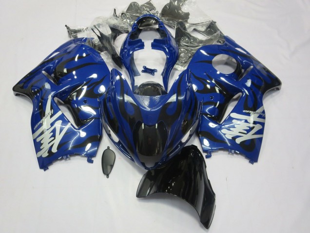 Tiefes Blau 1997-2007 Suzuki GSXR 1300 Motorrad Verkleidungen Tiefes Blau 1997-2007 Suzuki GSXR 1300 Motorrad Verkleidungen