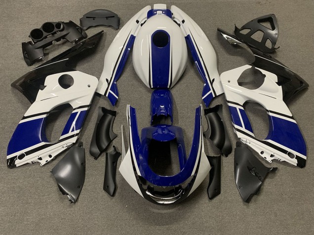 Tiefes Blau & Weiß 1998-2007 Yamaha YZF600 Motorrad Verkleidungen Tiefes Blau & Weiß 1998-2007 Yamaha YZF600 Motorrad Verkleidungen