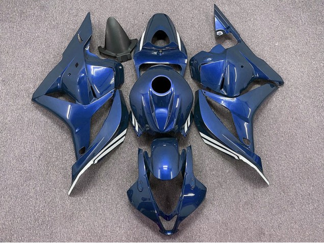 Tiefes Blau 2009-2012 Honda CBR600RR Motorrad Verkleidungen