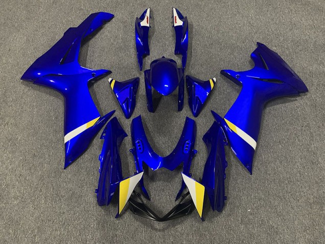Tiefes Blau Mit Suzuki-Branding 2011-2024 Suzuki GSXR 600-750 Motorrad Verkleidungen Tiefes Blau Mit Suzuki-Branding 2011-2024 Suzuki GSXR 600-750 Motorrad Verkleidungen