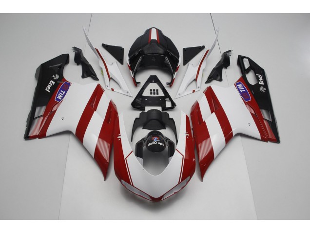 Tiefrot 2007-2014 Ducati 848 1098 1198 Motorrad Verkleidungen Tiefrot 2007-2014 Ducati 848 1098 1198 Motorrad Verkleidungen