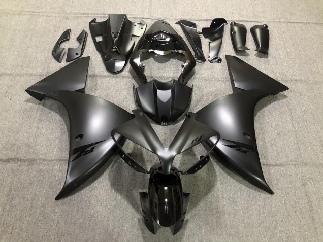 Total Schwarz 2012-2014 Yamaha R1 Motorrad Verkleidungen Total Schwarz 2012-2014 Yamaha R1 Motorrad Verkleidungen