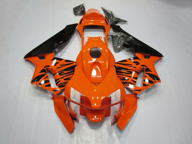 Tribal Orange 2003-2004 Honda CBR600RR Motorrad Verkleidungen Tribal Orange 2003-2004 Honda CBR600RR Motorrad Verkleidungen