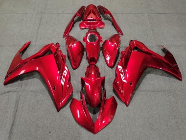 Vollglanz Rot 2015-2018 Yamaha R3 Motorrad Verkleidungen