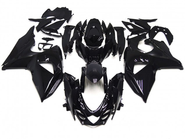 Vollglanz Schwarz 2009-2016 Suzuki GSXR 1000 Motorrad Verkleidungen Vollglanz Schwarz 2009-2016 Suzuki GSXR 1000 Motorrad Verkleidungen