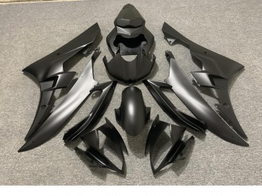 Vollmatt Schwarz 2006-2007 Yamaha R6 Motorrad Verkleidungen