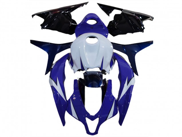 Zwei Blau 2009-2012 Honda CBR600RR Motorrad Verkleidungen Zwei Blau 2009-2012 Honda CBR600RR Motorrad Verkleidungen
